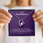 To my Soulmate - last everything - Purple - Forever Love Necklace - Jewelry 13