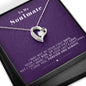 To my Soulmate - last everything - Purple - Forever Love Necklace - Jewelry 3