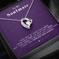 To my Soulmate - last everything - Purple - Forever Love Necklace - Jewelry 4