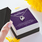 To my Soulmate - last everything - Purple - Forever Love Necklace - Jewelry 2