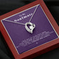 To my Soulmate - last everything - Purple - Forever Love Necklace - Mahogany Style Luxury Box - Jewelry 6