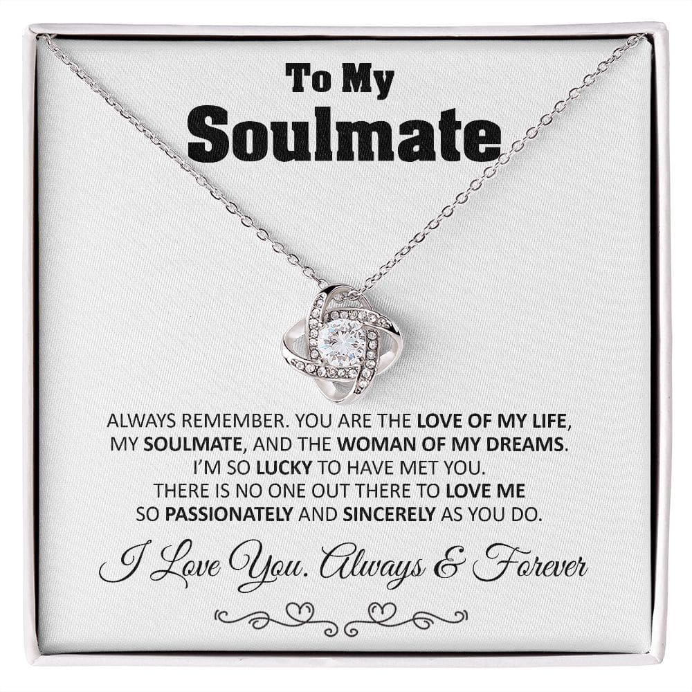 To My Wife - You Are The Love Of My Life - Lucky In Love Necklace