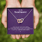 To my Soulmate - Purple - last everything - Interlocking Hearts Necklace - Jewelry 2