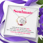 To my Soulmate - Red - last everything - Love Knot Necklace - Jewelry 4