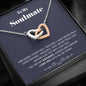 To my Soulmate - you are my Soulmate - Interlocking Hearts Necklace - Standard Box - Jewelry 1