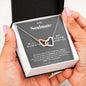 To my Soulmate - you are my Love - Interlocking Hearts Necklace - Jewelry 7