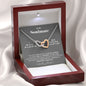 To my Soulmate - you are my Love - Interlocking Hearts Necklace - Jewelry 5