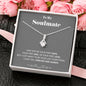 To my Soulmate - your last everything - Gray - Alluring Beauty Necklace - Jewelry 3