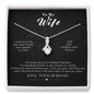 To my Wife- i Promise-alluring Beauty Necklace - Jewelry 12