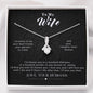 To my Wife- i Promise-alluring Beauty Necklace - Standard Box - Jewelry 1