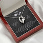 To my Wife - i Promise - Forever Love Necklace - Jewelry 7