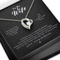 To my Wife - i Promise - Forever Love Necklace - Jewelry 3