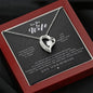 To my Wife - i Promise - Forever Love Necklace - Mahogany Style Luxury Box - Jewelry 6