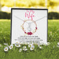 To my Wife - last everything - Alluring Beauty Necklace - Jewelry 14