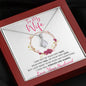 To my Wife - last everything - Alluring Beauty Necklace - Mahogany Style Luxury Box - Jewelry 7