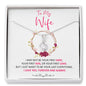 To my Wife - last everything - Red - Alluring Beauty Necklace - Jewelry 12