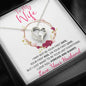 To my Wife - last everything - Red - Forever Love Necklace - Jewelry 4