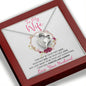 To my Wife - last everything - Red - Forever Love Necklace - Jewelry 14