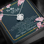 To my Wife - Love you beyond the Stars - Love Knot Necklace - Jewelry 3