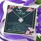 To my Wife - Love you beyond the Stars - Love Knot Necklace - Jewelry 4