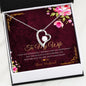 To my Wife - Love you Enormously - Anniversary Gift - Forever Love Necklace - Jewelry 10