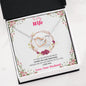 To my Wife - Loving you and Breathing - Interlocking Hearts Necklace - Jewelry 9