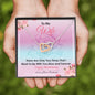 To my Wife - Now and Forever - Anniversary Gift - Interlocking Hearts Necklace - Jewelry 2