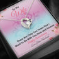 To my Wife - Now and Forever - Anniversary Gift - Forever Love Necklace - Jewelry 4