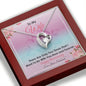 To my Wife - Now and Forever - Anniversary Gift - Forever Love Necklace - Jewelry 14