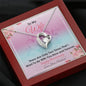 To my Wife - Now and Forever - Anniversary Gift - Forever Love Necklace - Mahogany Style Luxury Box - Jewelry 6