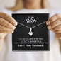 To my Wife - Reason to be - Black - Alluring Beauty Necklace - Jewelry 5