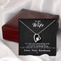 To my Wife - Reason to be - Black - Forever Love Necklace - Jewelry 8