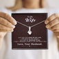 To my Wife - Reason to be - Dark Red - Alluring Beauty Necklace - Jewelry 5