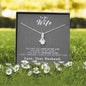 To my Wife - Reason to be - Gray - Alluring Beauty Necklace - Jewelry 14