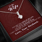 To my Wife - Reason to be - Medium Red - Alluring Beauty Necklace - Jewelry 2