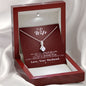 To my Wife - Reason to be - Medium Red - Alluring Beauty Necklace - Jewelry 8