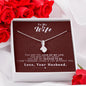 To my Wife - Reason to be - Medium Red - Alluring Beauty Necklace - Jewelry 11