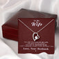 To my Wife - Reason to be - Medium Red - Forever Love Necklace - Jewelry 8