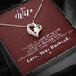 To my Wife - Reason to be - Medium Red - Forever Love Necklace - Jewelry 4