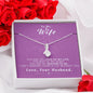 To my Wife - Reason to be - Pink - Alluring Beauty Necklace - Jewelry 11