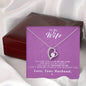 To my Wife - Reason to be - Pink - Forever Love Necklace - Jewelry 8