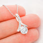 To my Wife - Reason to be - Purple - Alluring Beauty Necklace - Jewelry 4