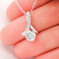 To my Wife - Reason to be - Purple - Alluring Beauty Necklace - Jewelry 9