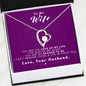 To my Wife - Reason to be - Purple - Forever Love Necklace - Jewelry 10