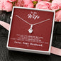 To my Wife - Reason to be - Red - Alluring Beauty Necklace - Jewelry 3