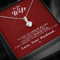 To my Wife - Reason to be - Red - Alluring Beauty Necklace - Jewelry 2