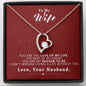 To my Wife - Reason to be - Red - Forever Love Necklace - Standard Box - Jewelry 1