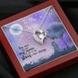To my Wife - you are my Sun my Moon and All the Stars - Forever Love Necklace - Mahogany Style Luxury Box - Jewelry 6