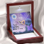 To my Wife - you are my Sun my Moon and All the Stars - Interlocking Hearts Necklace - Jewelry 5
