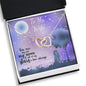 To my Wife - you are my Sun my Moon and All the Stars - Interlocking Hearts Necklace - Jewelry 6